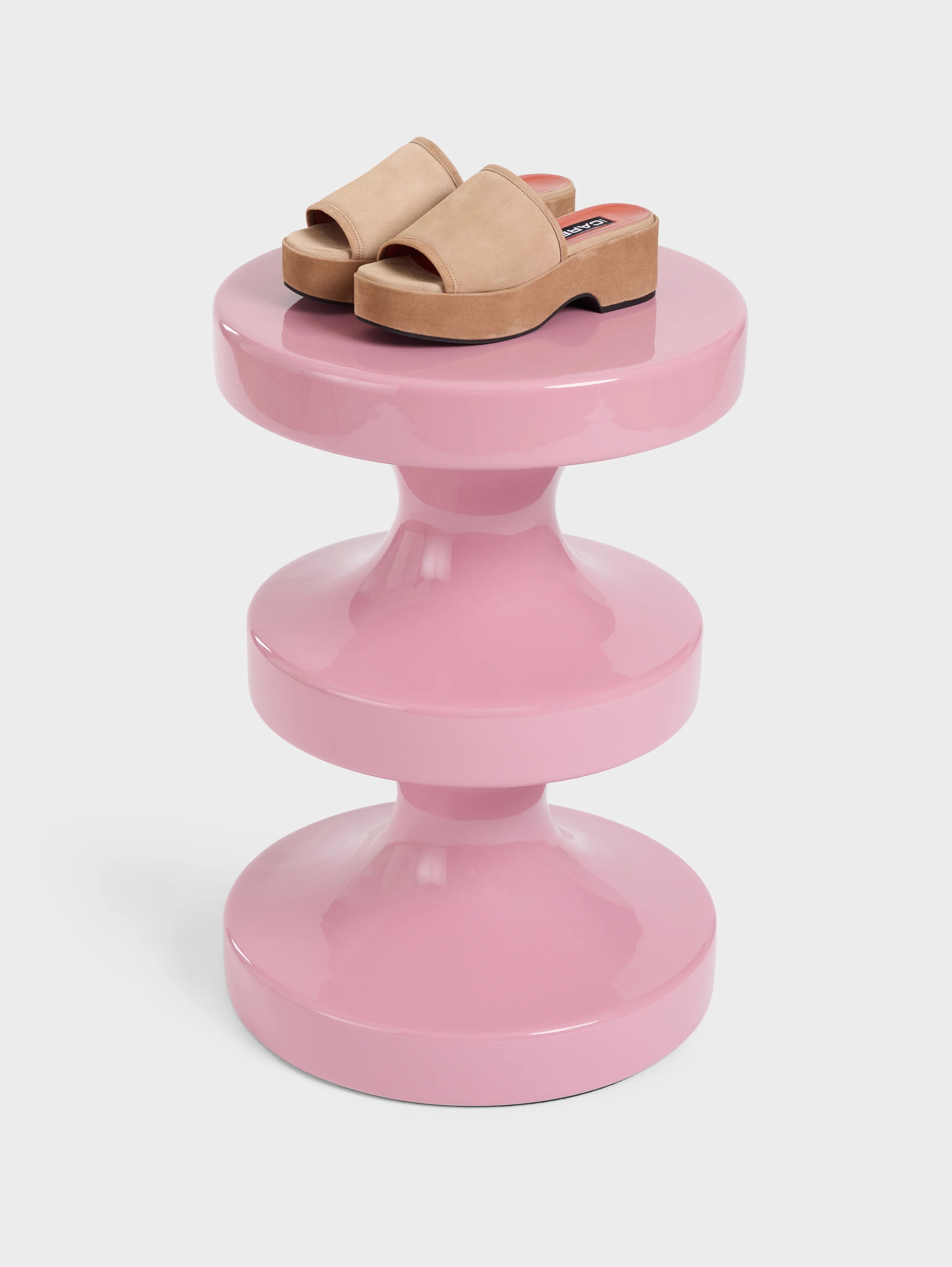 Adri - Mules cuir velours cappuccino - Image 6