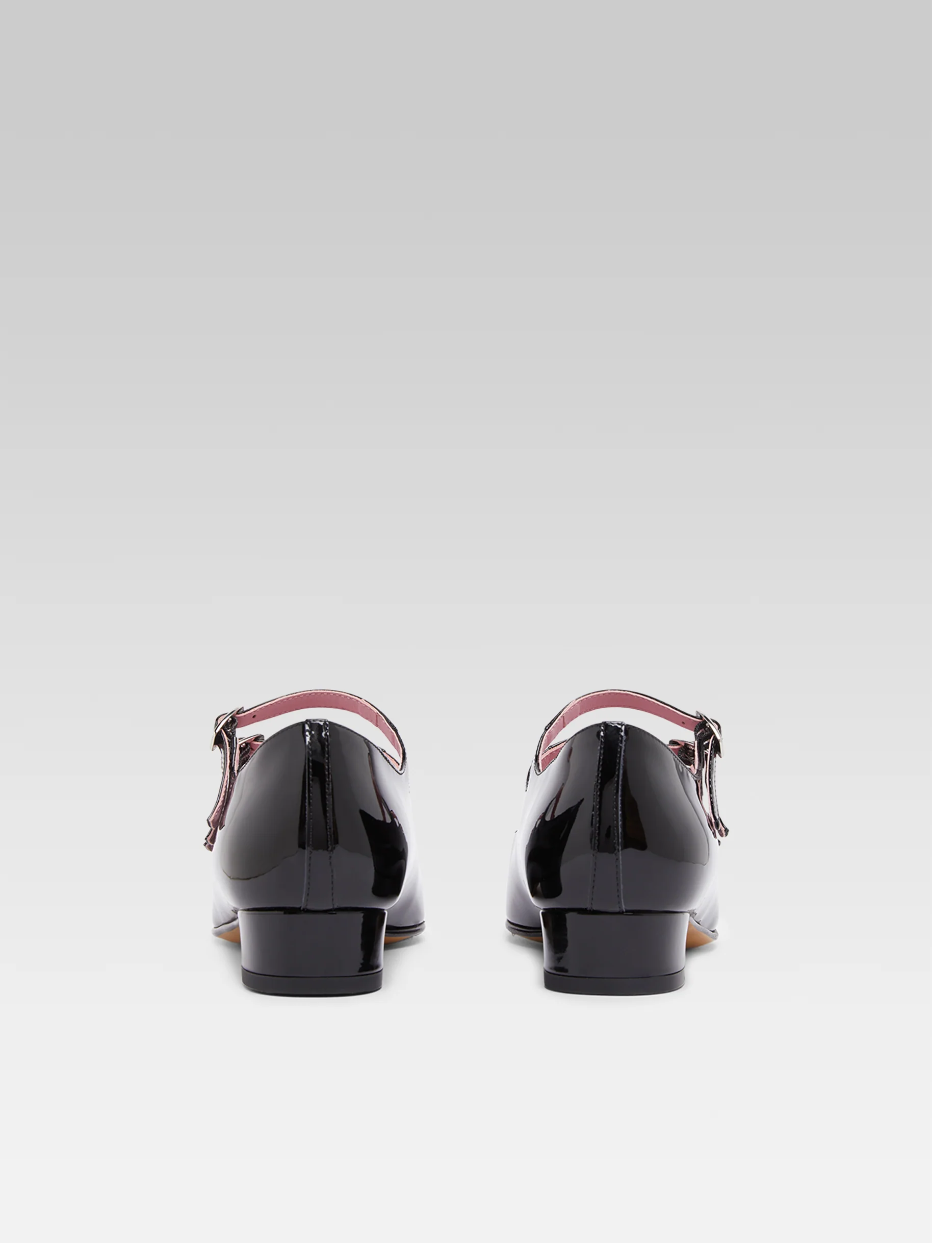 Ariana - Ballerines babies cuir verni noir - Image 5