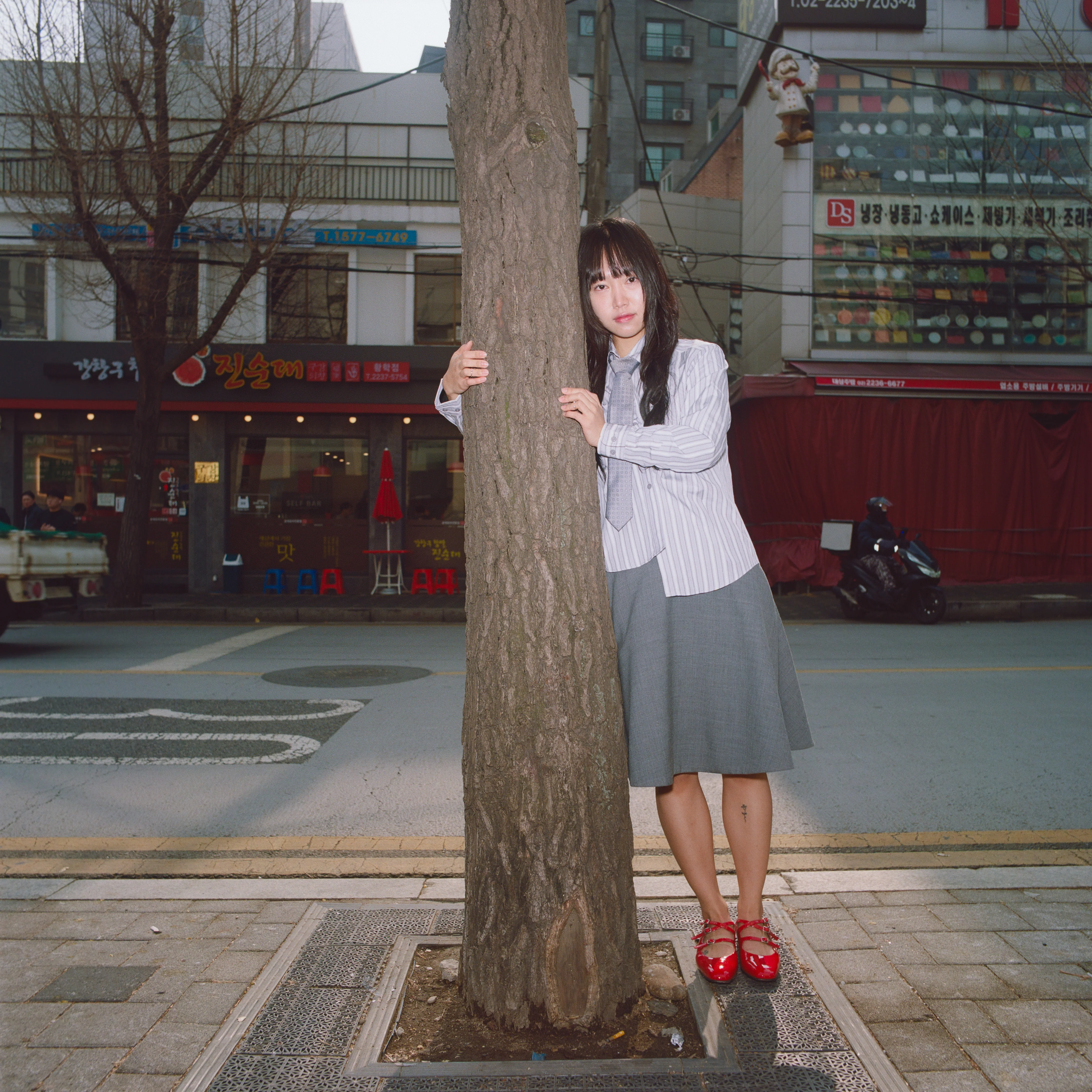 Ariana - Ballerines babies cuir verni rouge - Image 8