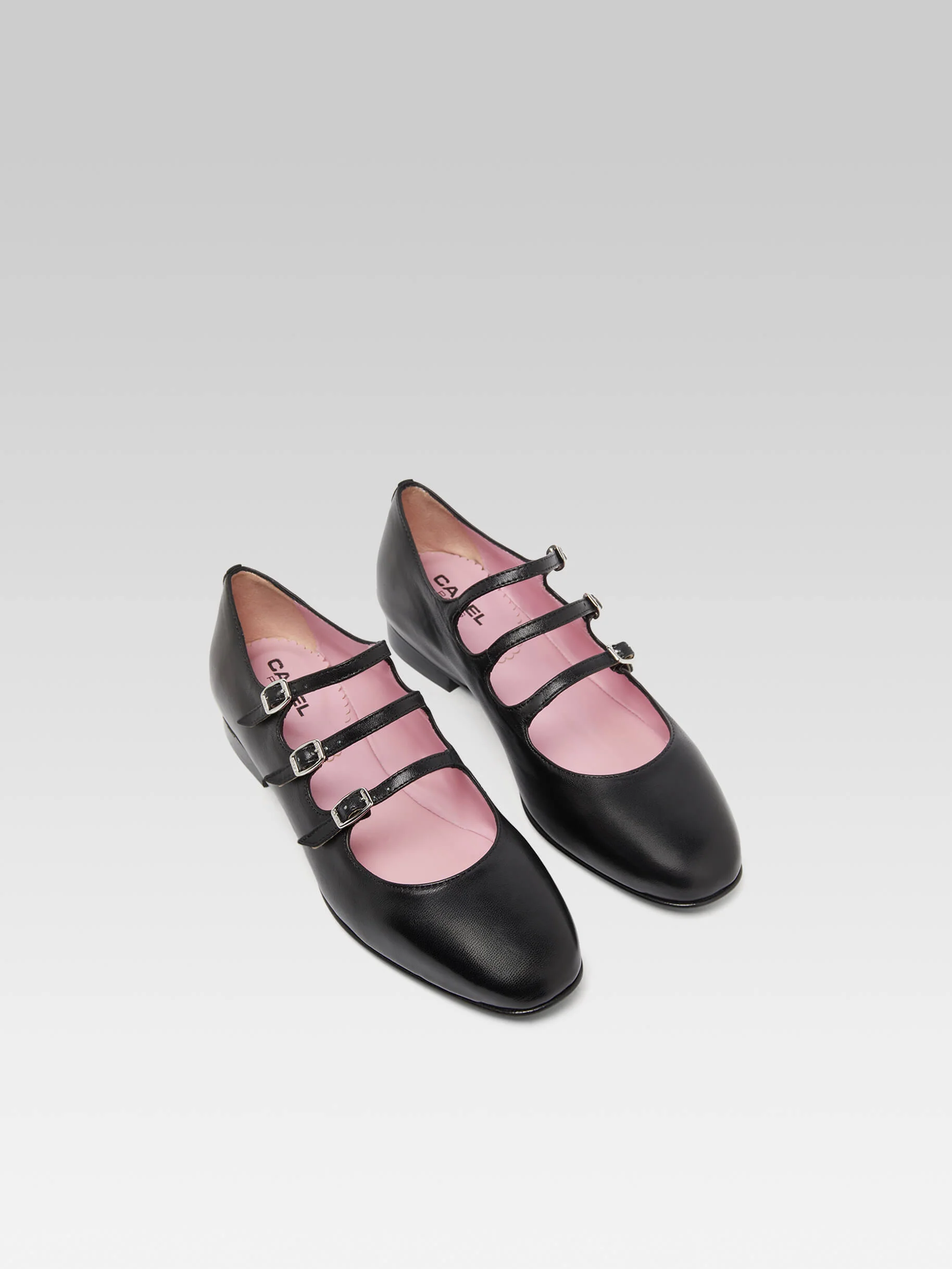 Ariana s - Ballerines babies cuir noir - Image 4