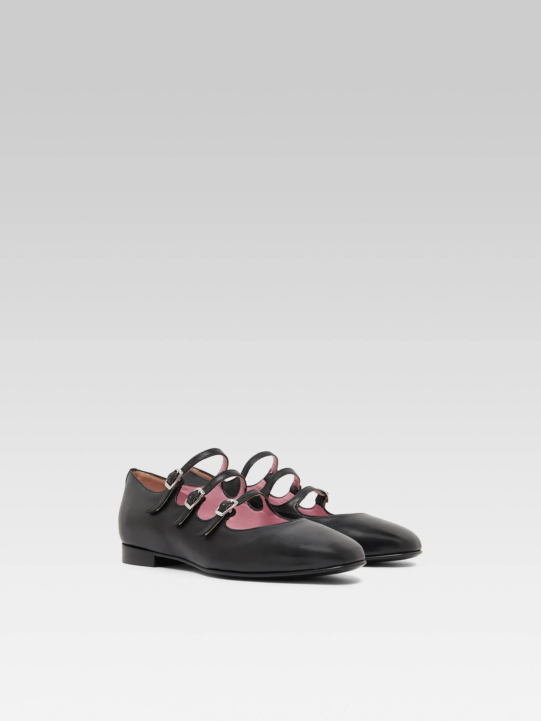 Ariana s - Ballerines babies cuir noir - Image 5