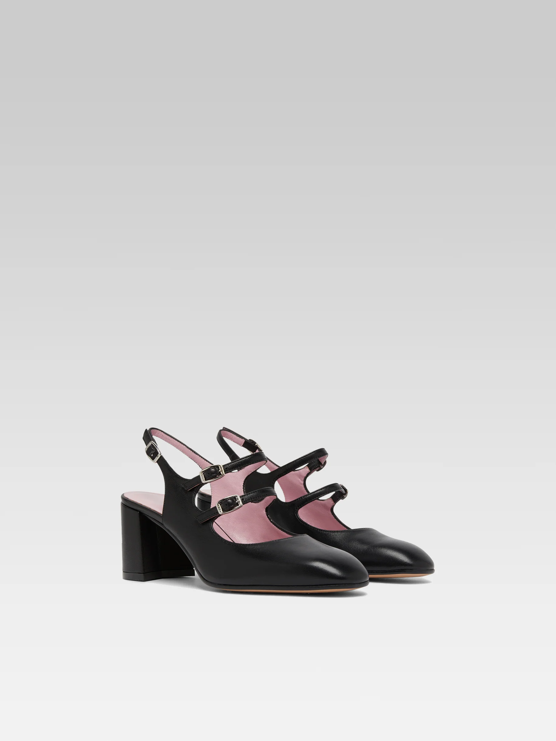 Banana - Babies slingback cuir noir - Image 5
