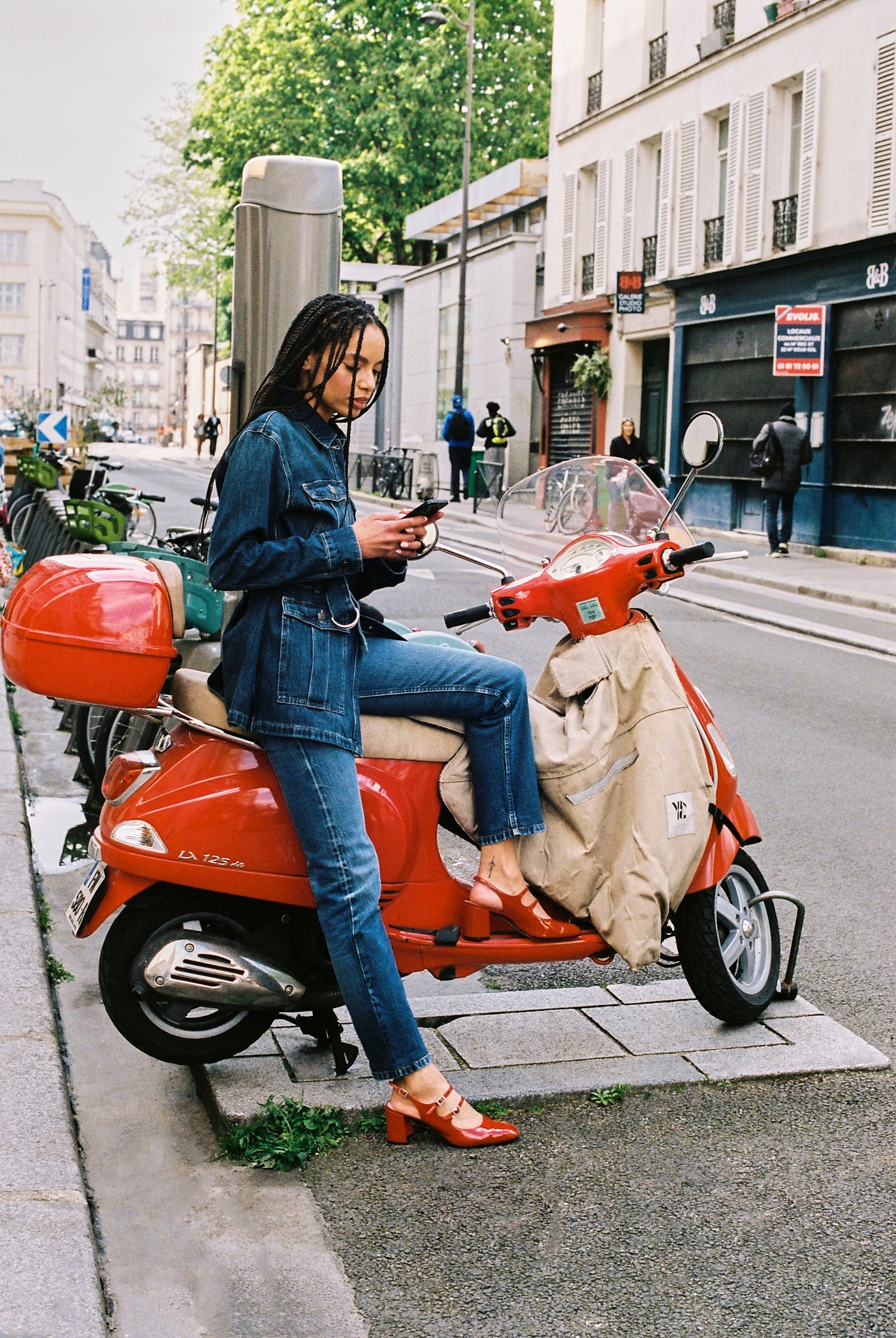 Banana - Babies slingback cuir verni rouge - Image 3