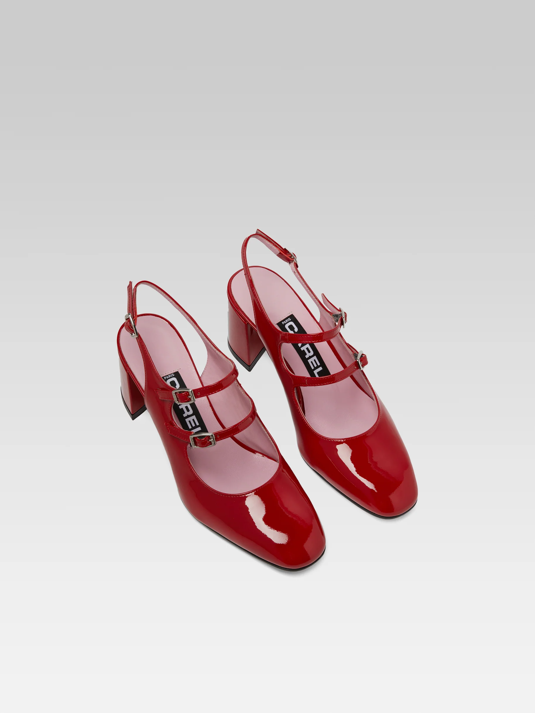 Banana - Babies slingback cuir verni rouge - Image 4