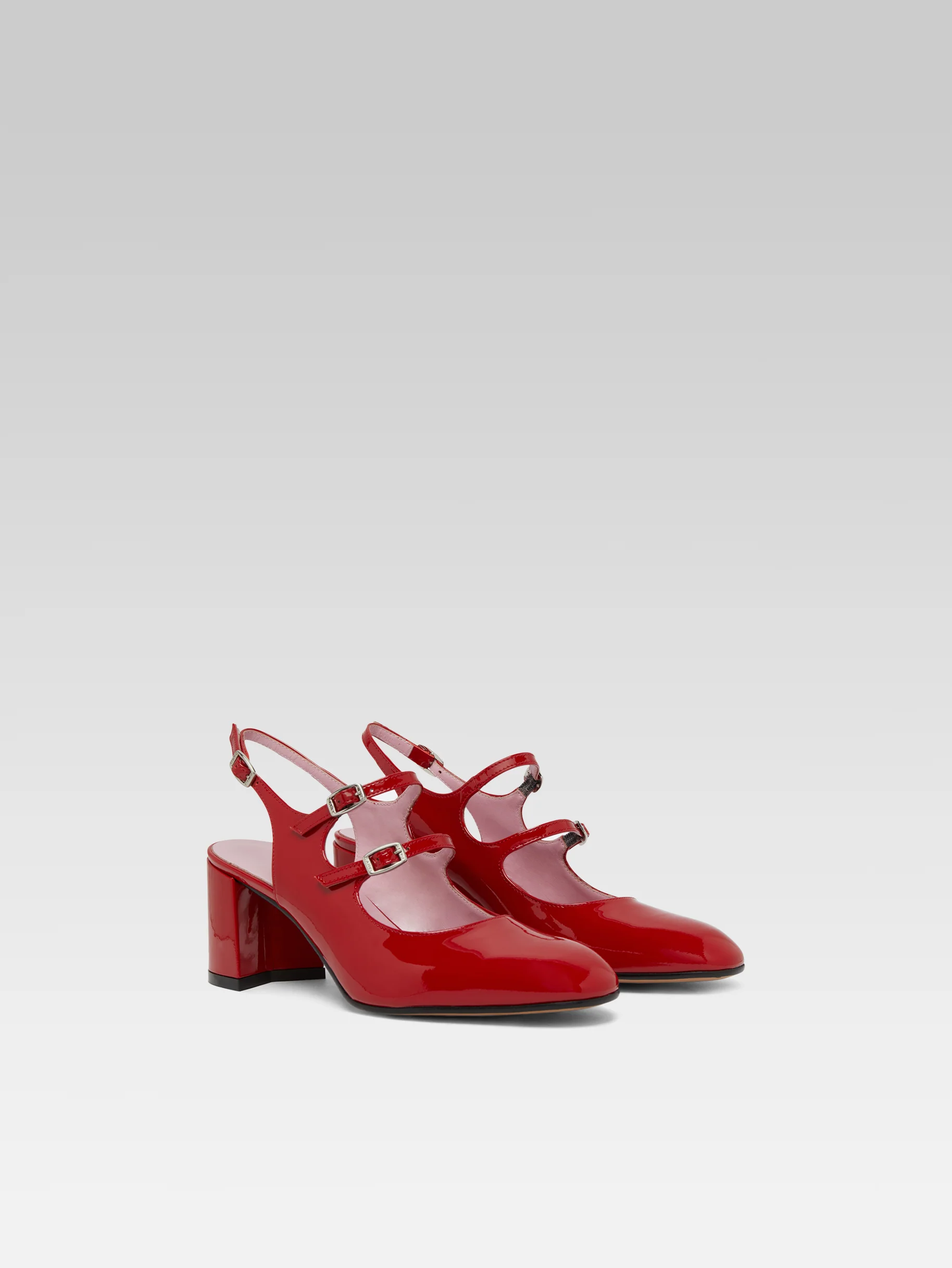 Banana - Babies slingback cuir verni rouge - Image 5