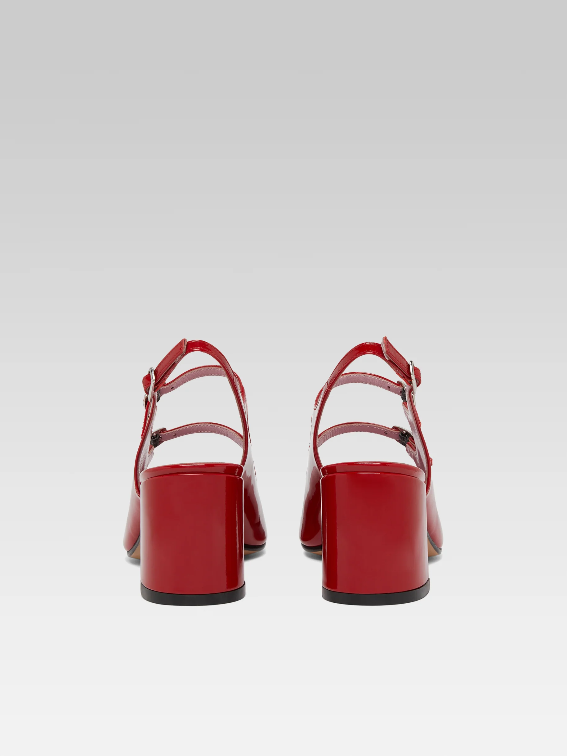 Banana - Babies slingback cuir verni rouge - Image 7