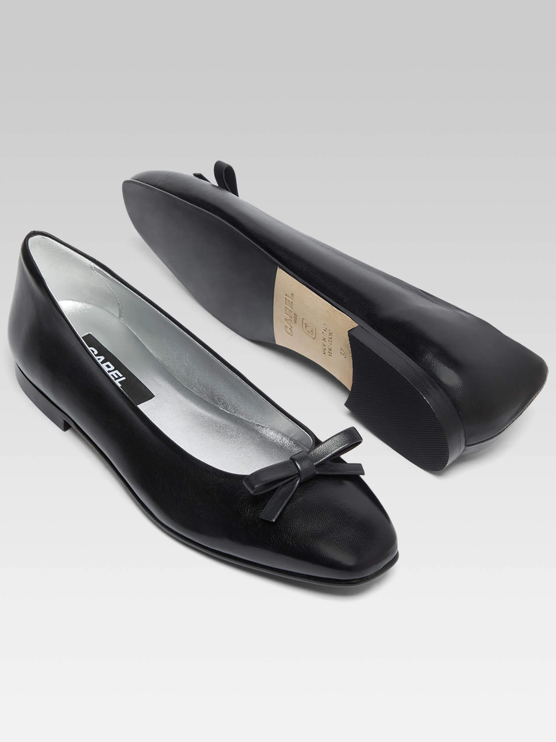 Bella - Ballerines cuir noir - Image 5