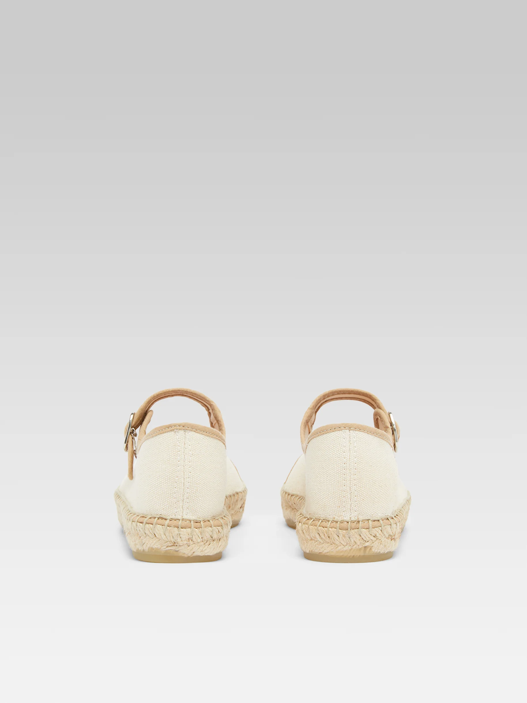 Colza - Espadrilles babies toile bi-beige - Image 5