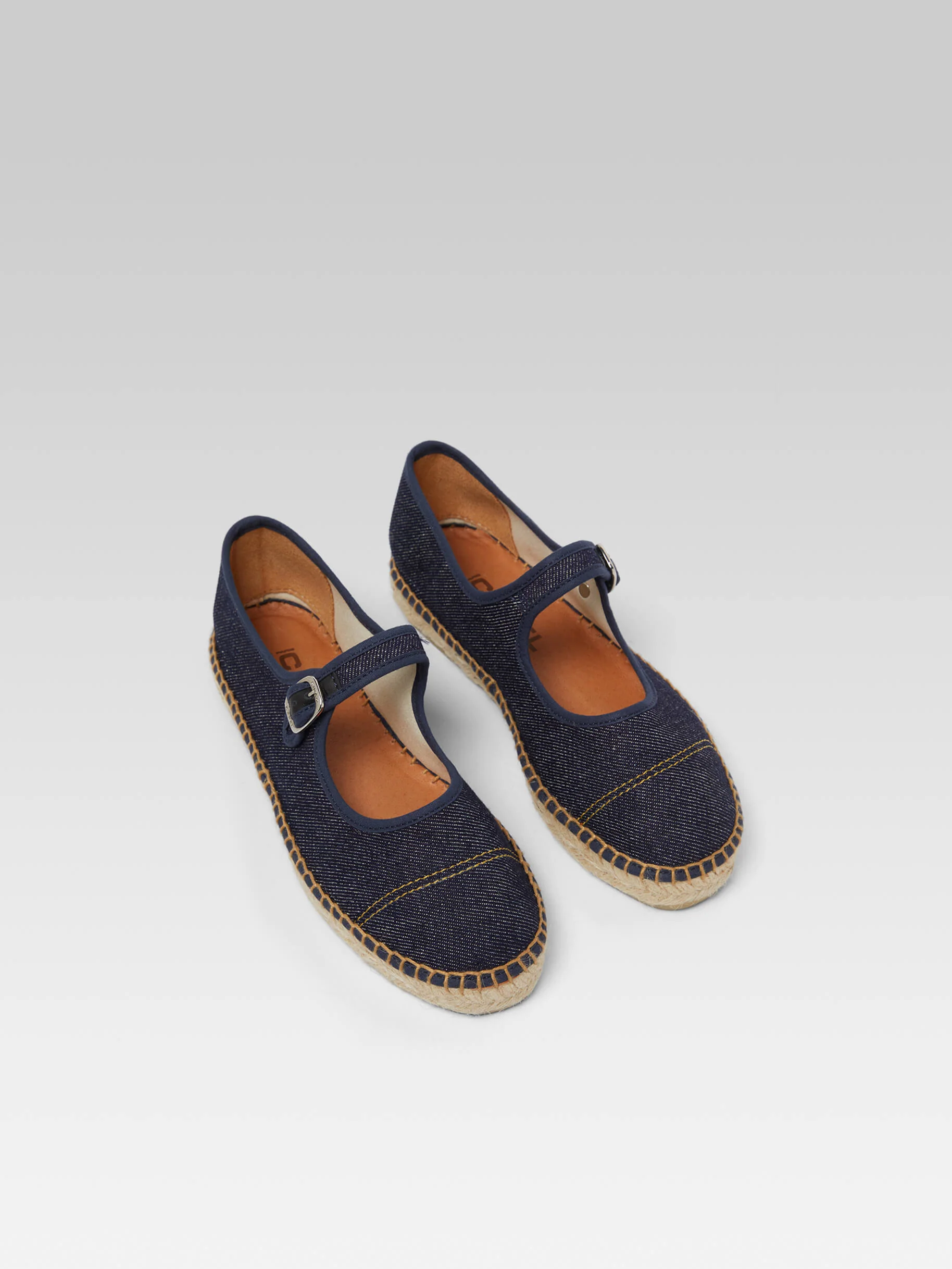 Colza - Espadrilles babies toile jean brut - Image 3