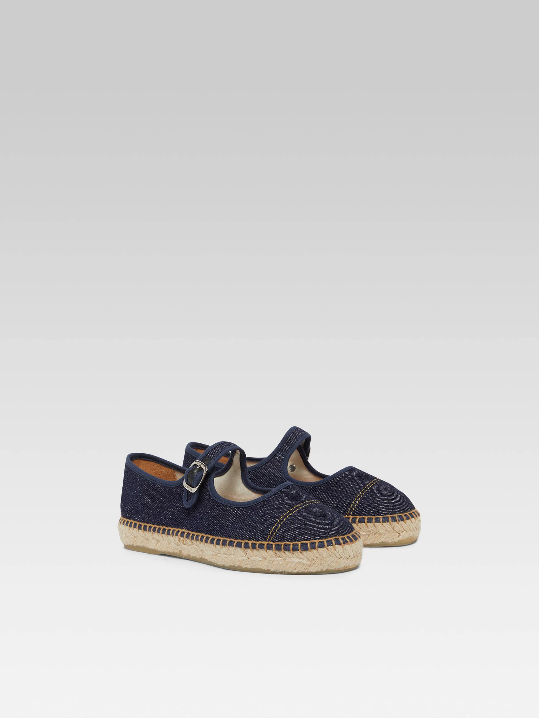 Colza - Espadrilles babies toile jean brut - Image 4
