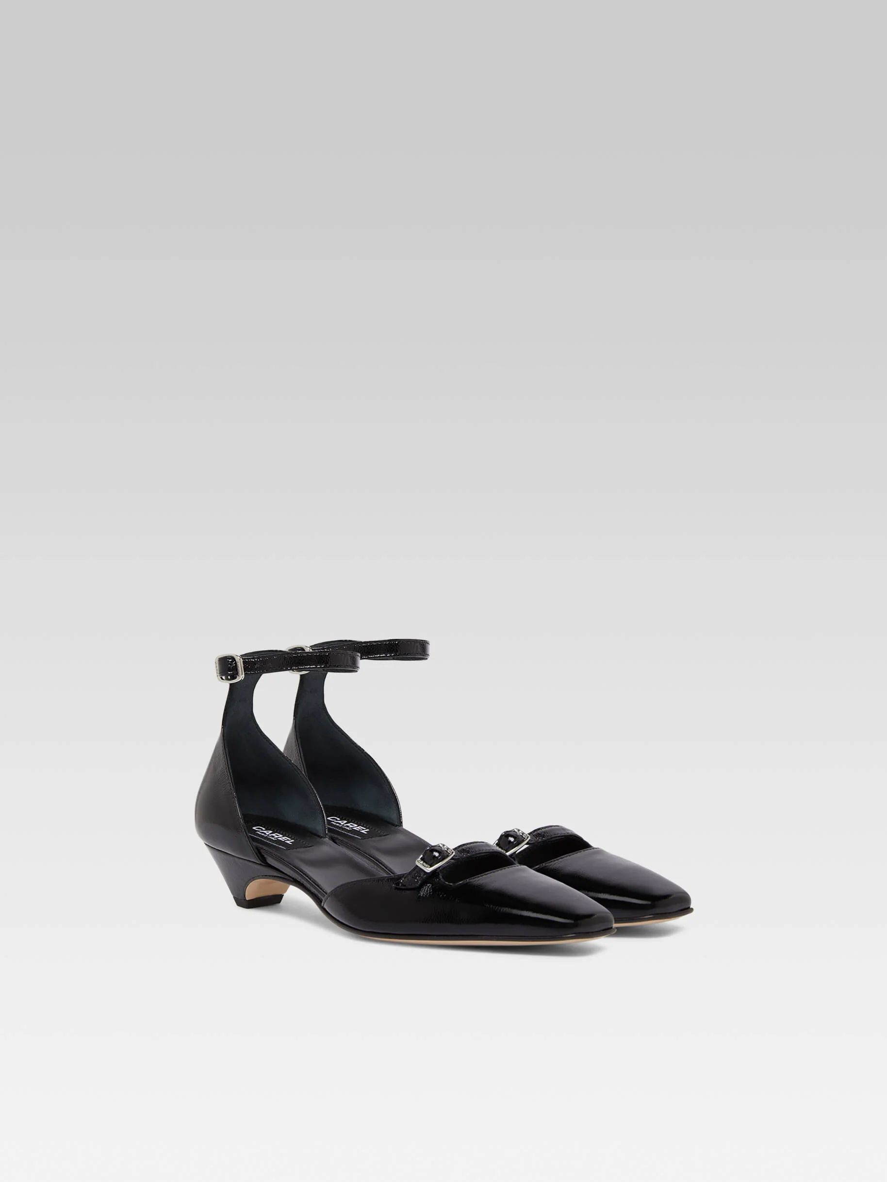 Emma - Ballerines cuir naplack noir - Image 4