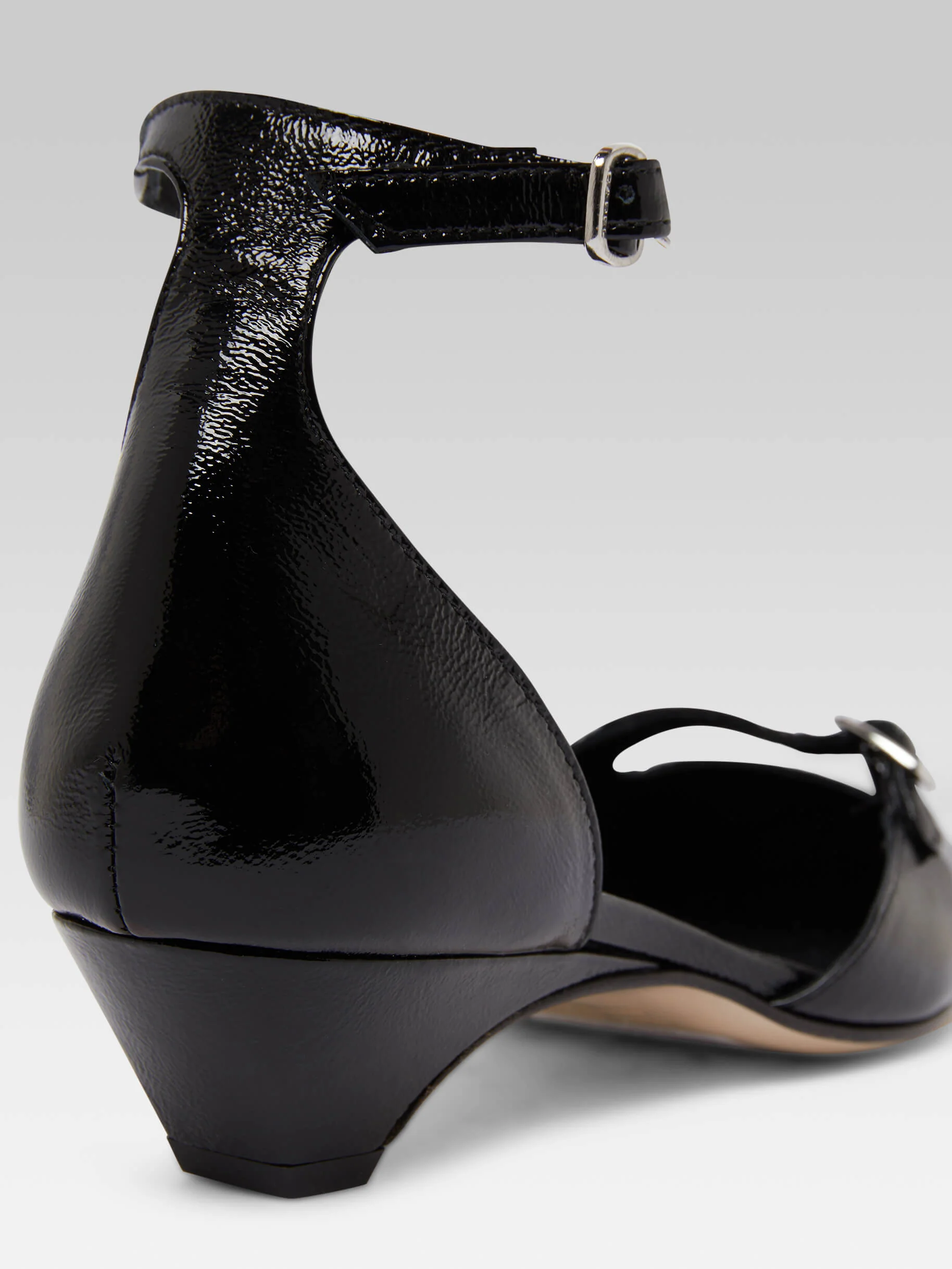 Emma - Ballerines cuir naplack noir - Image 5