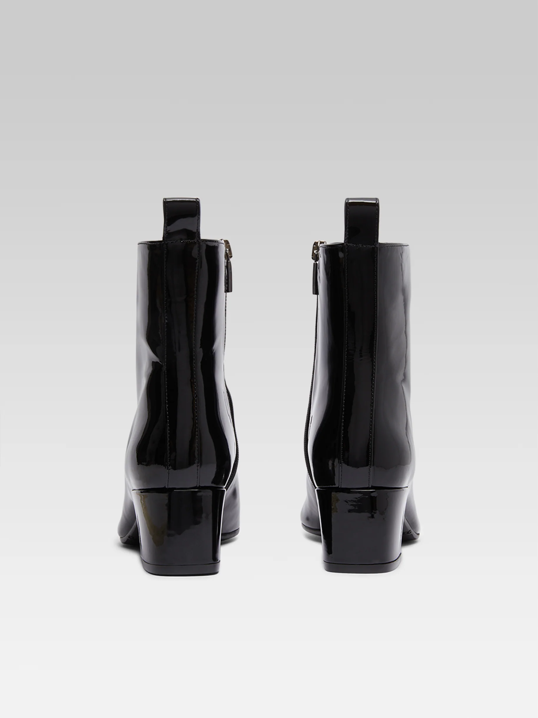 Estime - Bottines cuir verni noir - Image 6