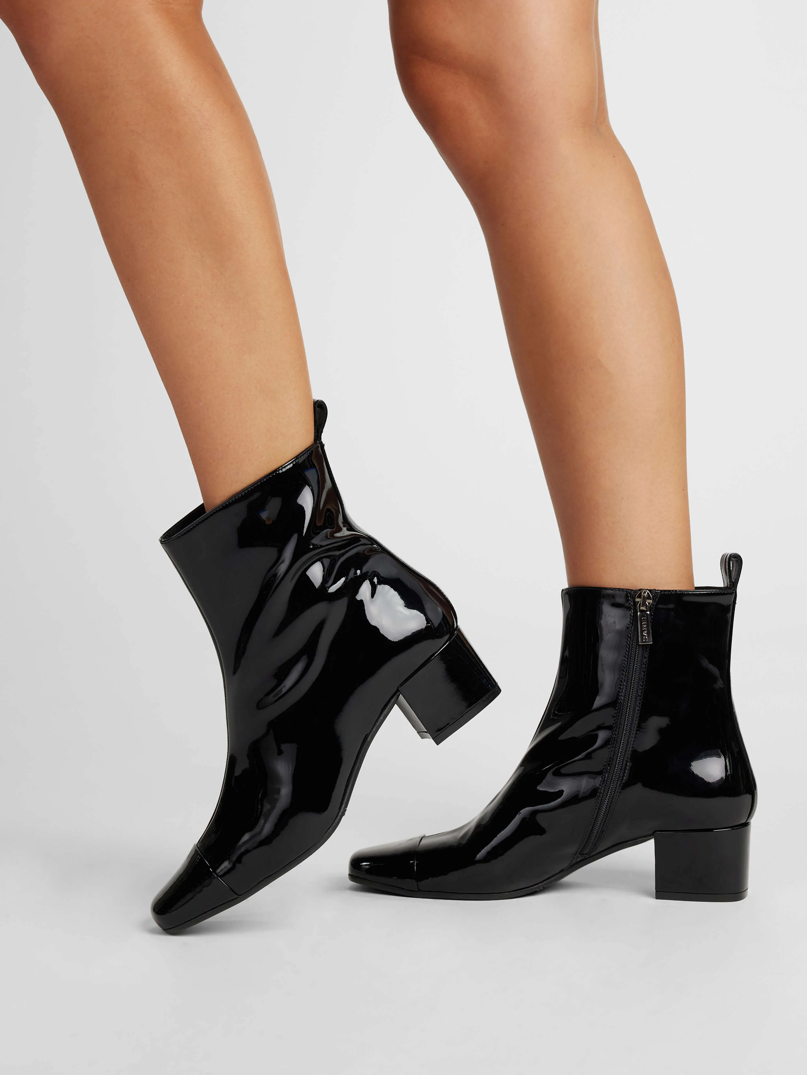 Estime - Bottines cuir verni noir - Image 7