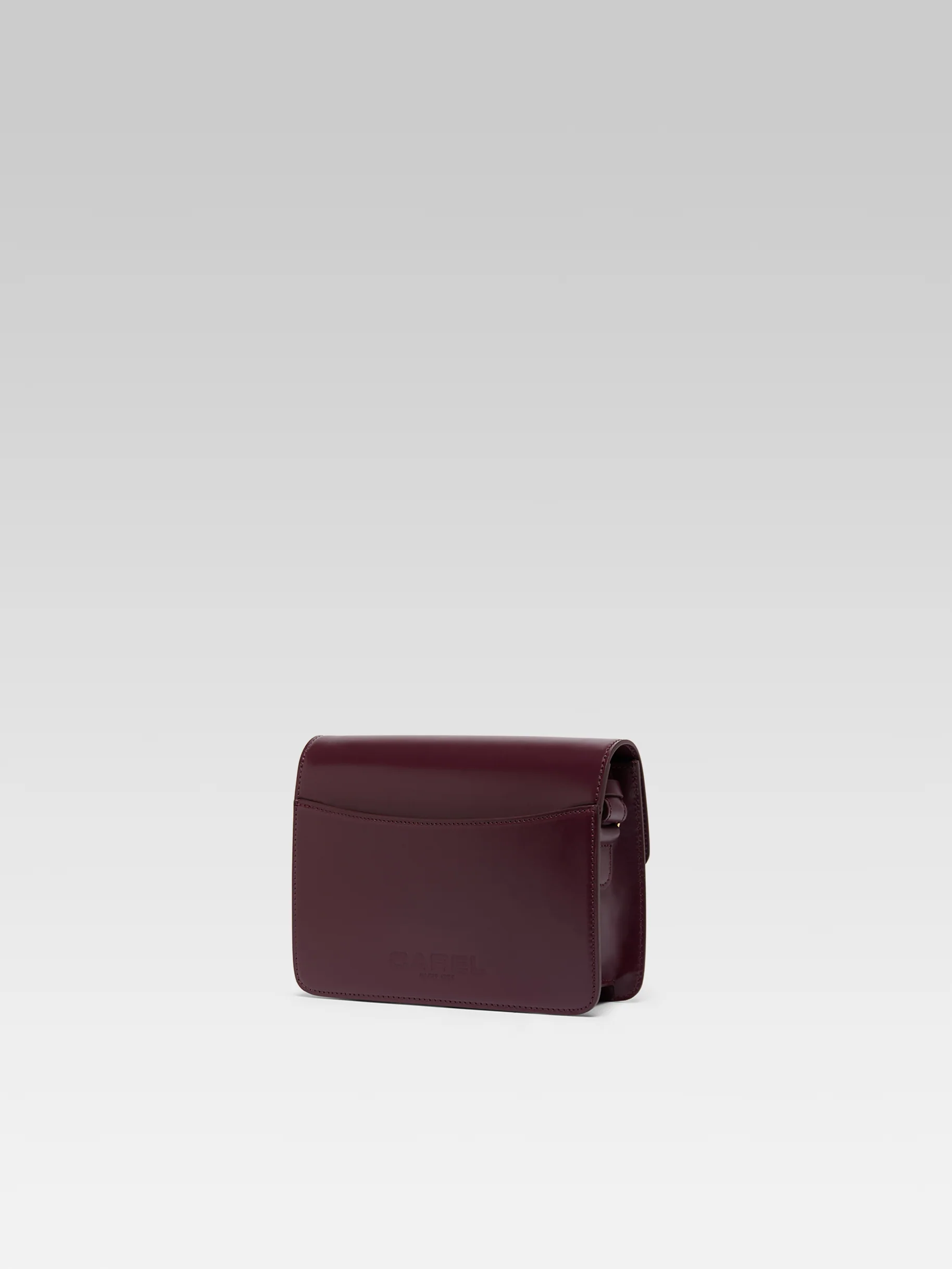 Mabillon - Sac cuir aubergine - Image 5