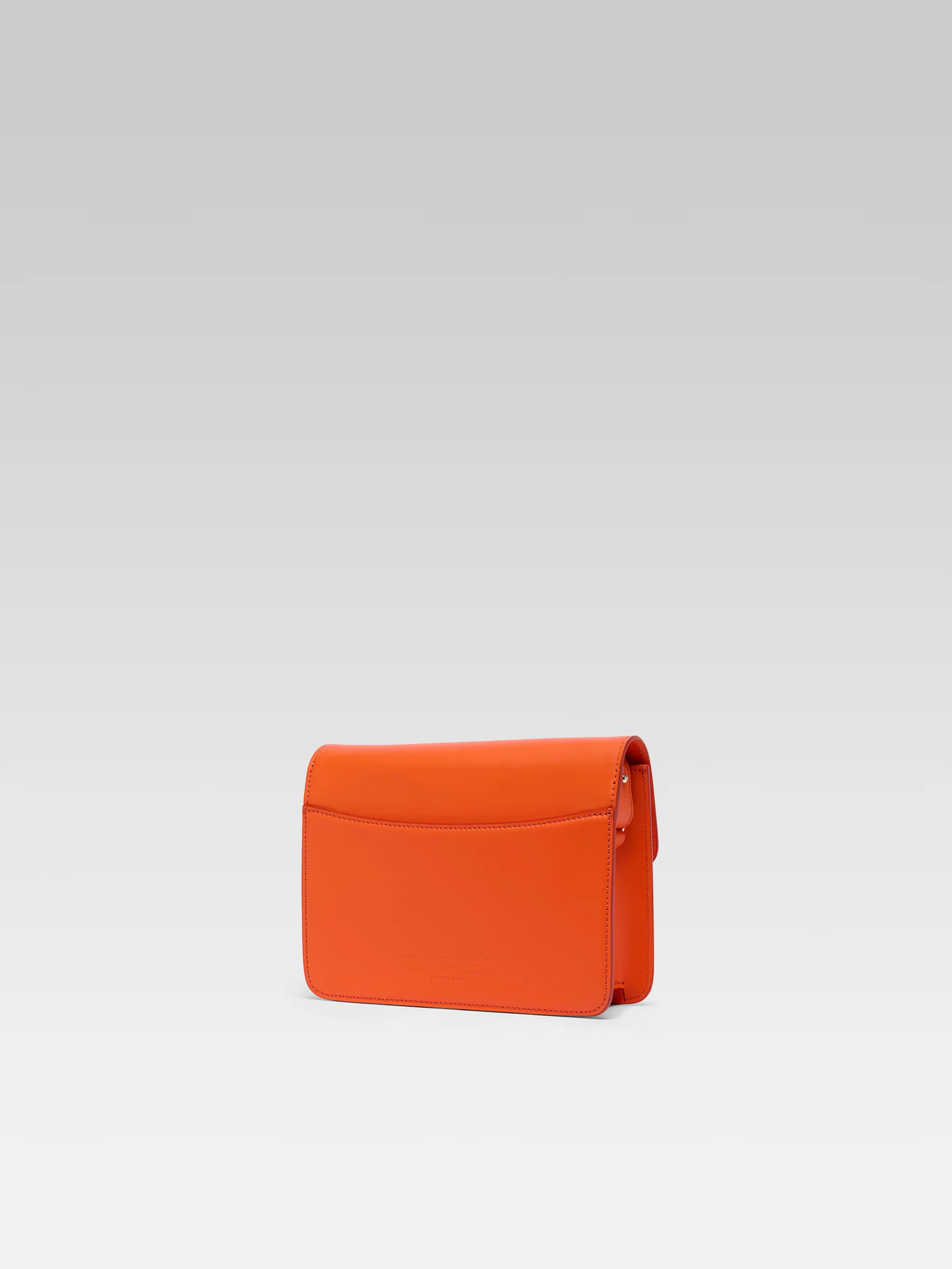 Mabillon - Sac cuir upcyclé orange - Image 5