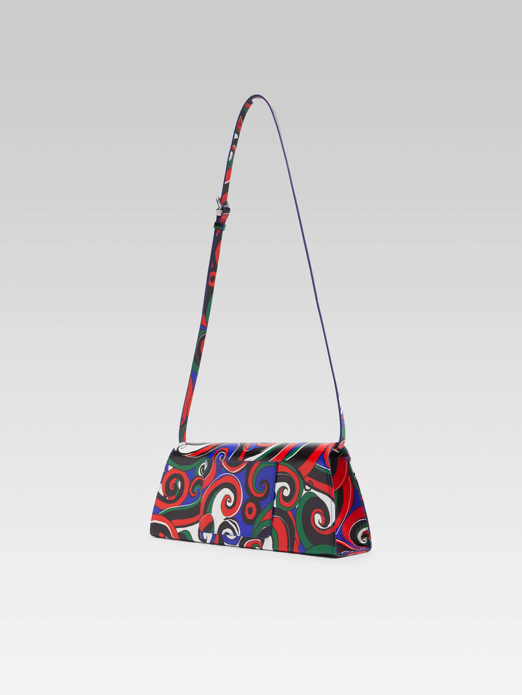 Madeleine - Sac cuir imprimé multicolore - Image 5