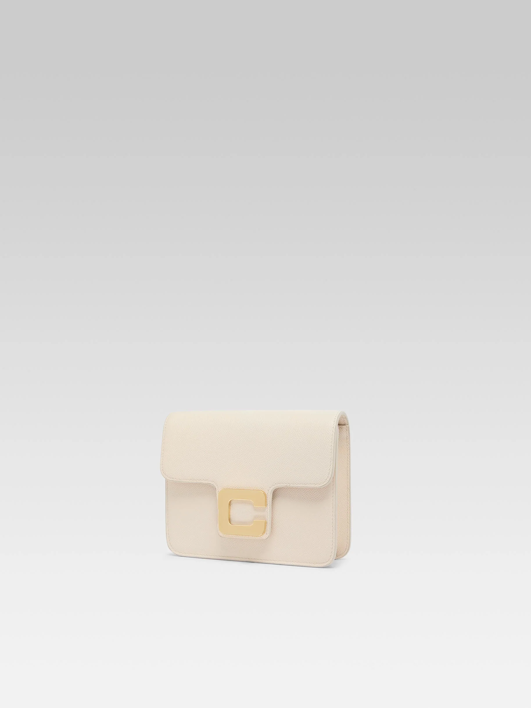 Mini Sorbonne - Sac cuir grainé ivoire - Image 3