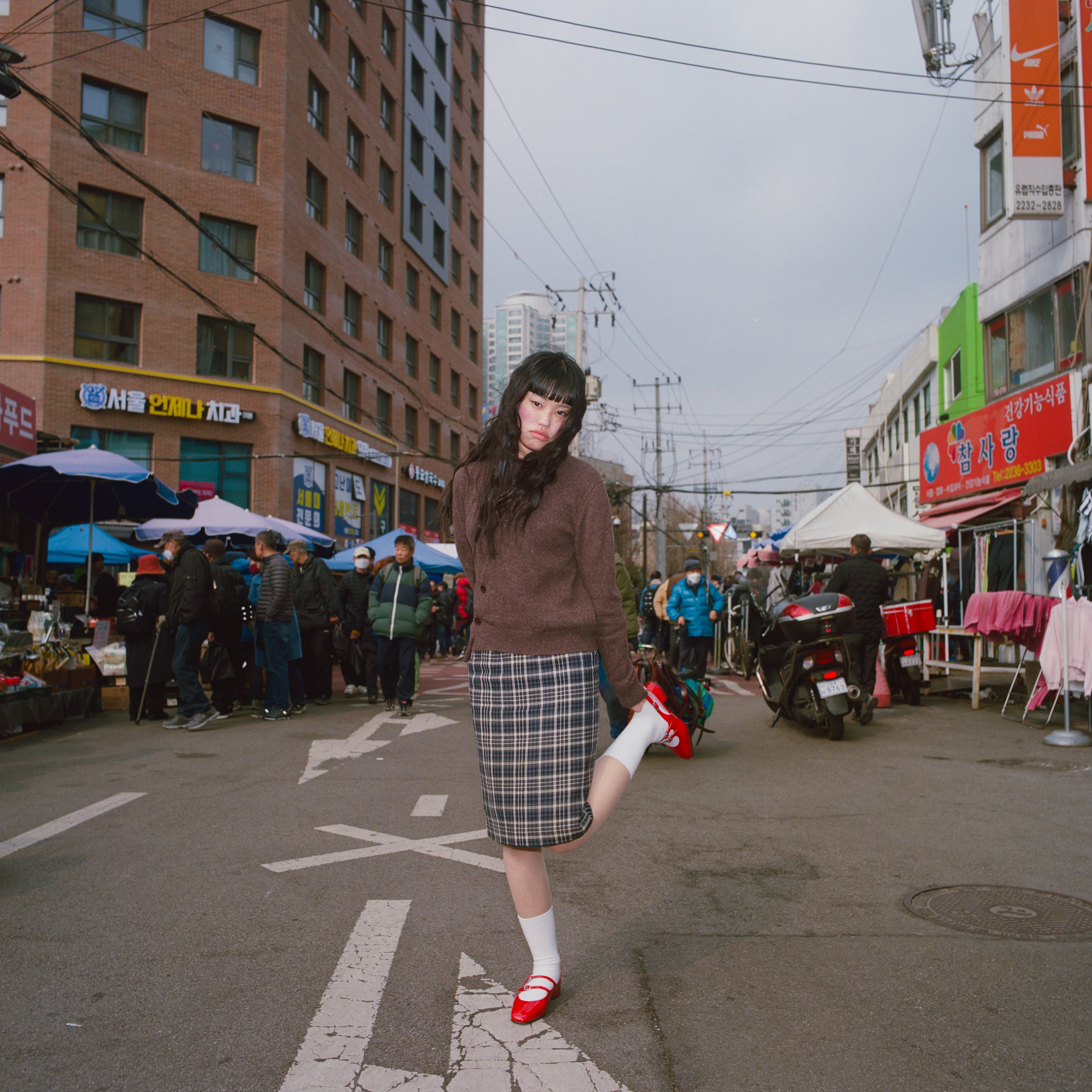 Peche - Babies slingback cuir verni rouge - Image 8