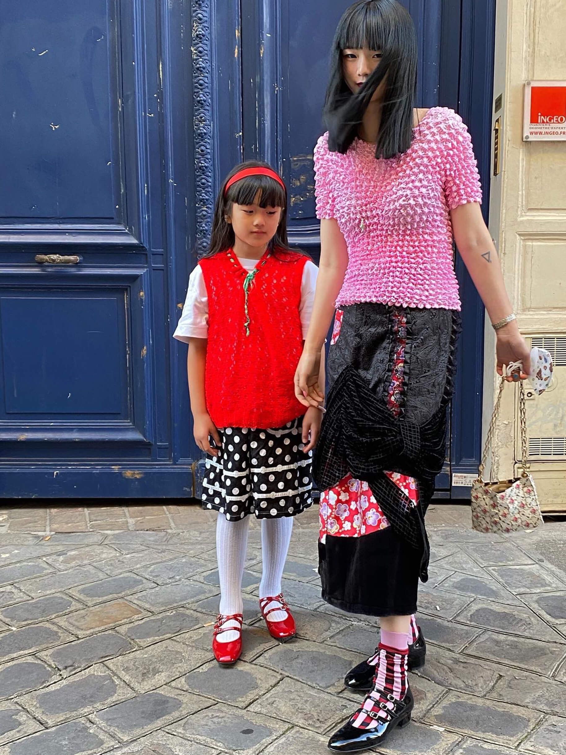 Petite Kina - Babies cuir verni rouge - Image 6