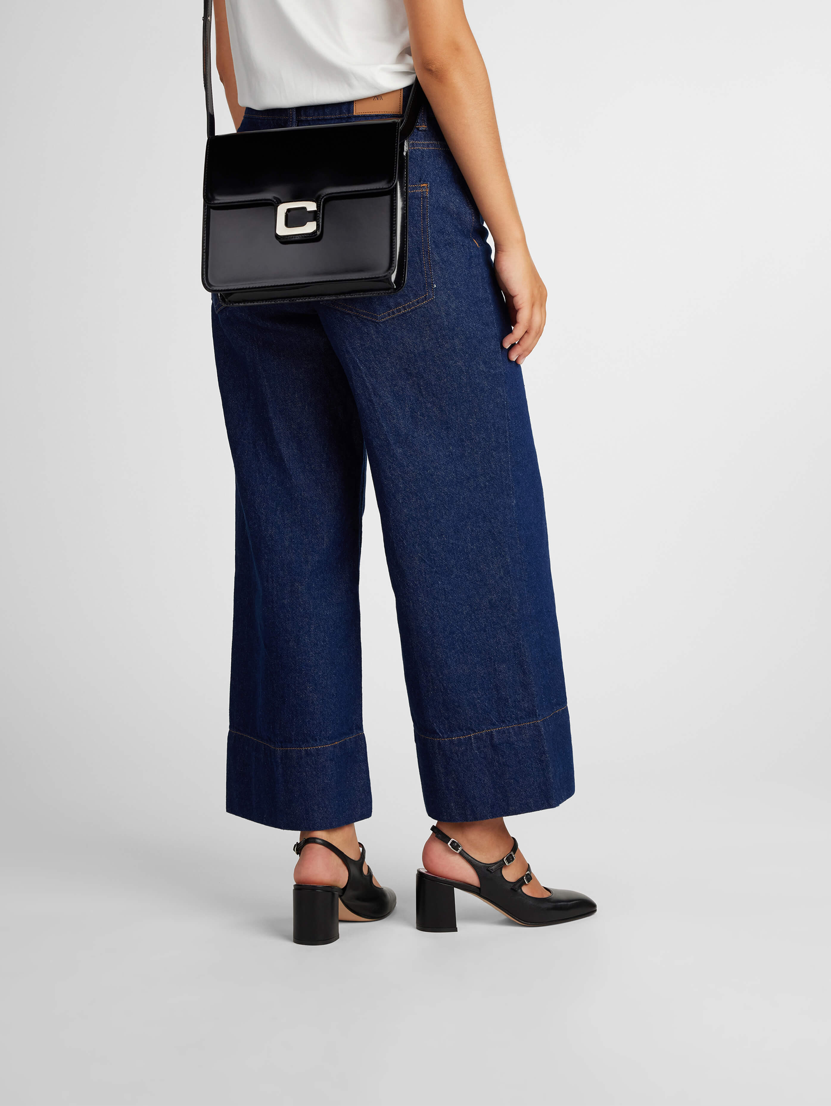 Banana - Babies slingback cuir noir - Image 3